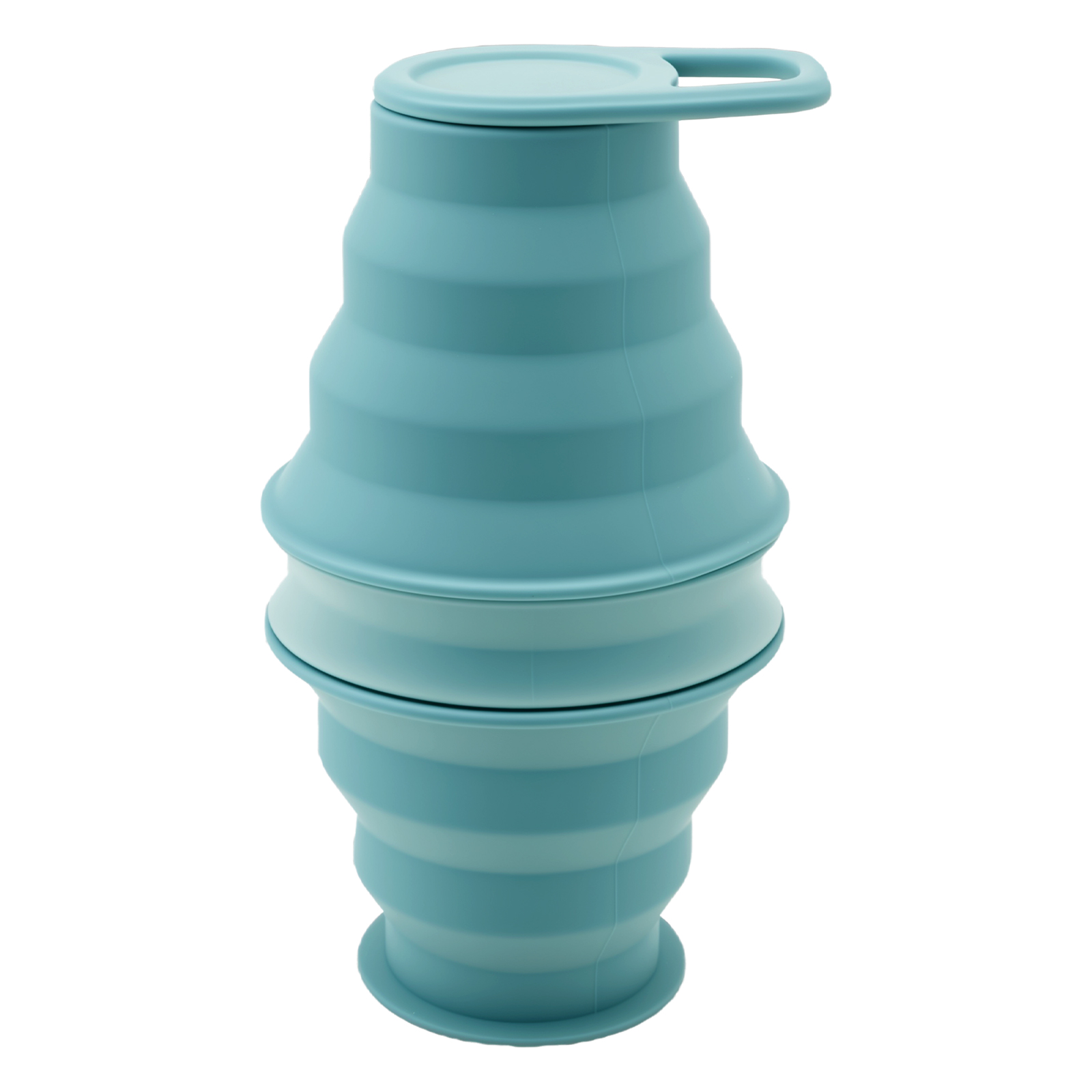 Water Bag Collapsible - 실리콘 물병 500ml 재사용 가능한 접이식