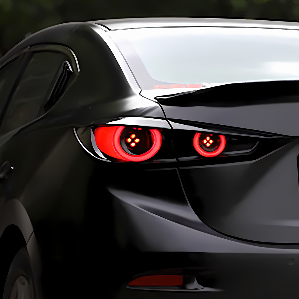 Mazda 3 Axela 2014-2018 자동 후면  - Sos Light Strobe 리뷰 및 가격