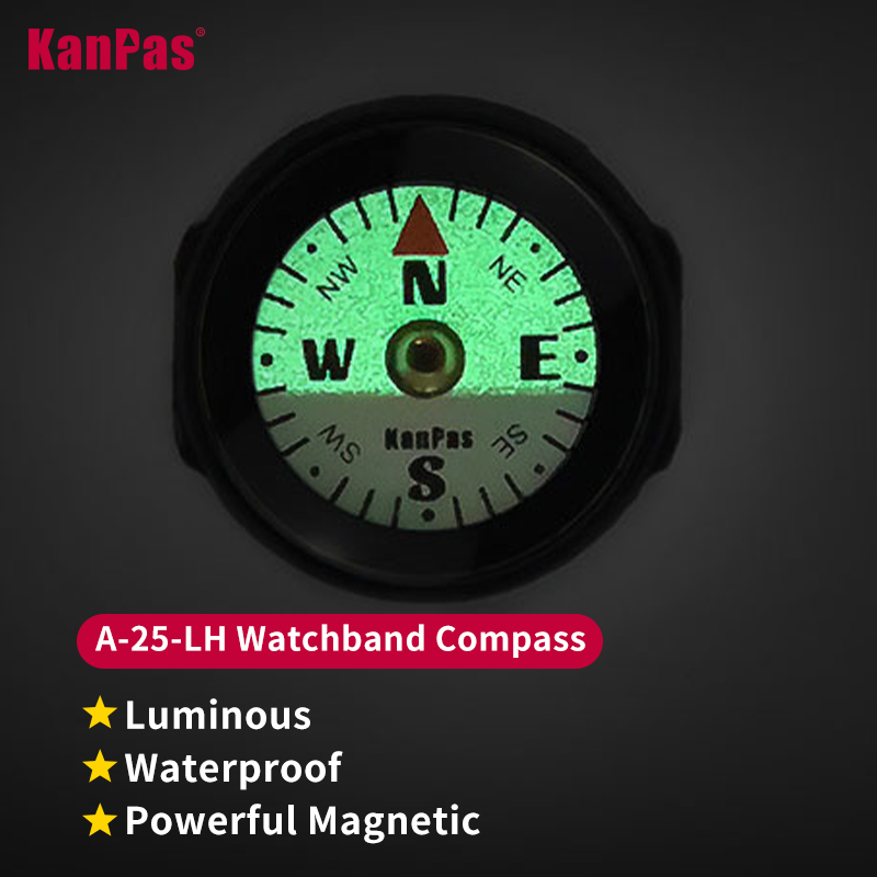 KANPAS 시계줄 나침반 손목 스트랩 나침반 방수 미 - Compass Lensatic 리뷰 및 가격